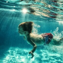 Kid Swimming