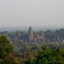 Angkor Wat temple viewed