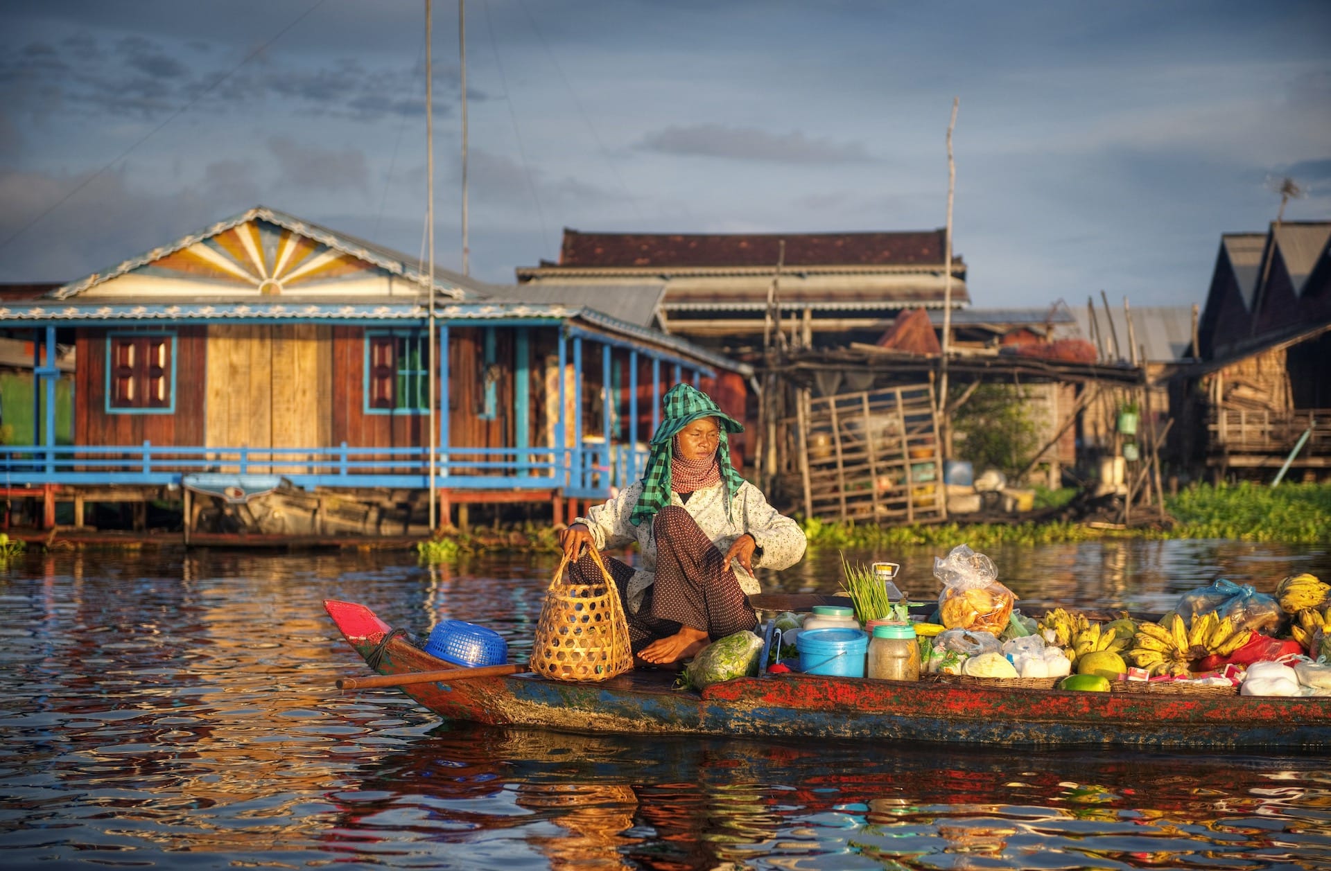 Floating villages, Tonle Sap, Cambodia Floating villages, Tonle Sap, Cambodia